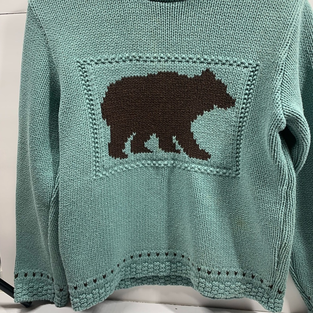Cotton country by Parkhurst bear sweater